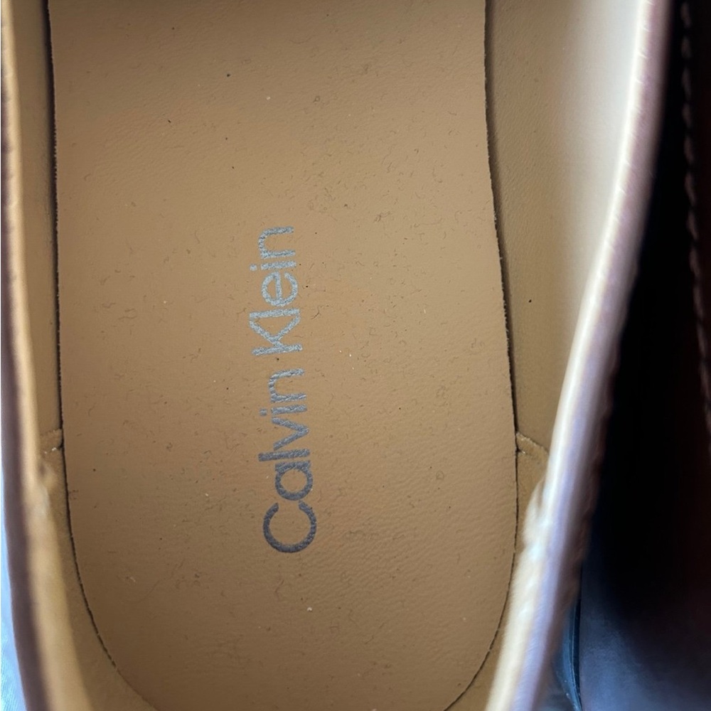 Calvin Klein Brown dress shoes 10.5 - Picture 3 of 5